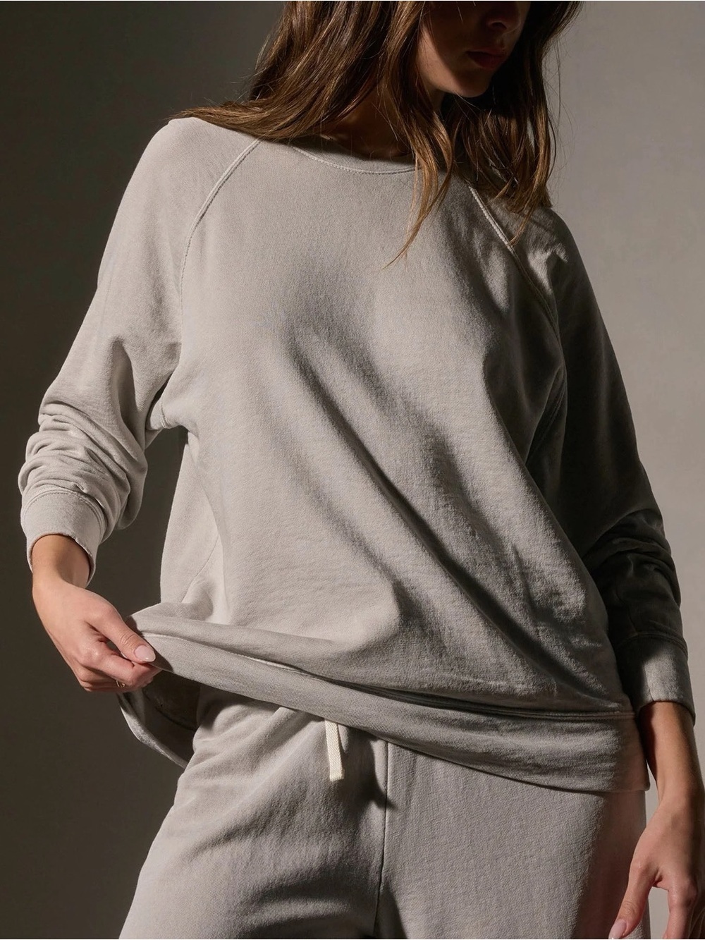 James Perse Relaxed Crewneck Sweatshirt size 0/XS - Picture 2 of 10